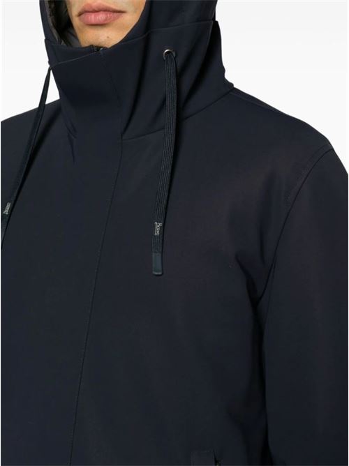 Blue coat with hood Herno | PI001036U 12217S.9280